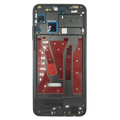 Lcd Frame Middle Chassis For Honor 9x Lite White By - Maxbhi Com