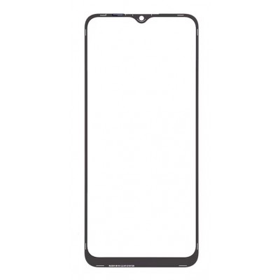 Replacement Front Glass For Realme V3 White By - Maxbhi Com