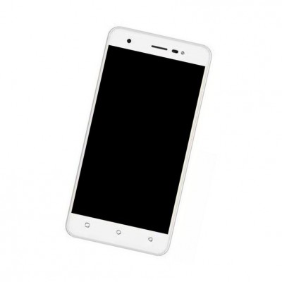 Camera Lens Glass with Frame for Lava Z60s White