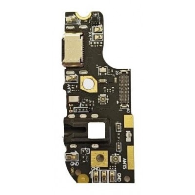 Charging Connector Flex Pcb Board For Lava Blaze Pro By - Maxbhi Com
