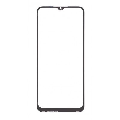 Replacement Front Glass For Realme Q2i Black By - Maxbhi Com