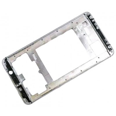 Lcd Frame Middle Chassis For Leagoo M8 Black By - Maxbhi Com
