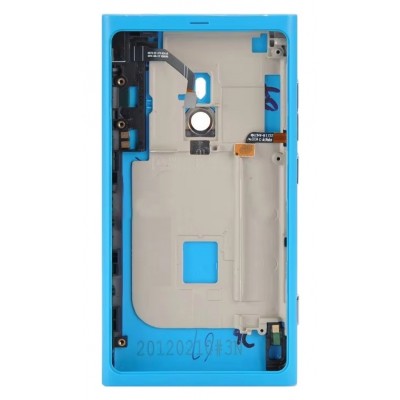 Back Panel Cover For Nokia Lumia 800 Cyan - Maxbhi Com