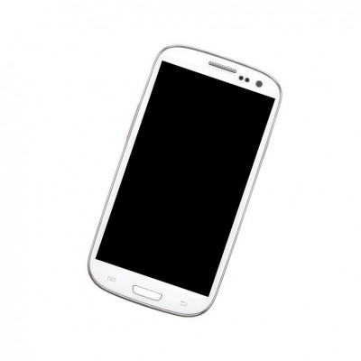 Camera Lens Glass with Frame for Samsung Galaxy S3 SCH-I535 Blue