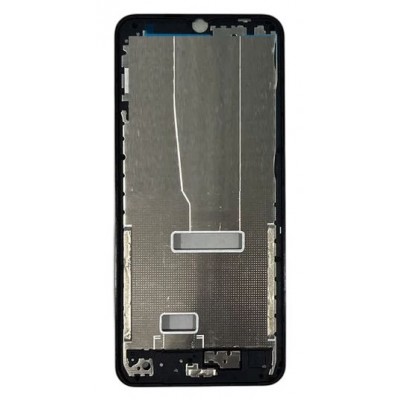 Lcd Frame Middle Chassis For Vivo Y18e White By - Maxbhi Com