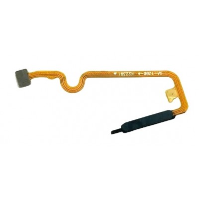 Fingerprint Sensor Flex Cable For Infinix Hot 20s Black By - Maxbhi Com