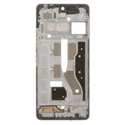 Lcd Frame Middle Chassis For Tecno Camon 20 Premier White By - Maxbhi Com