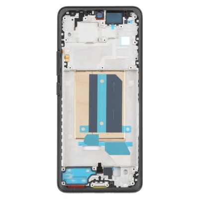 Lcd Frame Middle Chassis For Xiaomi Redmi Note 14 Pro Plus 5g Black By - Maxbhi Com