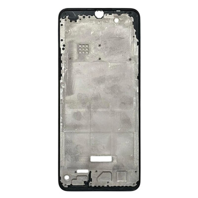 Lcd Frame Middle Chassis For Xiaomi Poco M7 5g Black By - Maxbhi Com