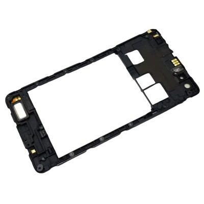 Middle Frame Ring Only For Blackview A9 Pro Black By - Maxbhi Com