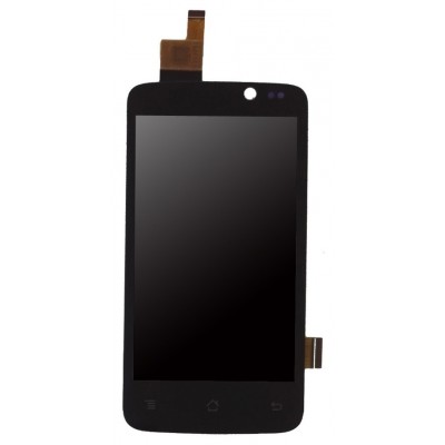 Lcd With Touch Screen For Archos 40 Titanium White By - Maxbhi Com