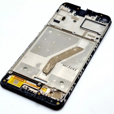 Lcd Frame Middle Chassis For Wiko View 5 Black By - Maxbhi Com