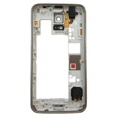 Middle Frame Ring Only For Samsung Galaxy S5 Duos Blue By - Maxbhi Com