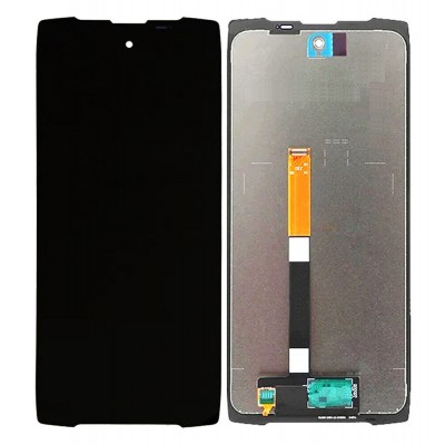 Lcd With Touch Screen For Blackview Bv8200 Black By - Maxbhi Com