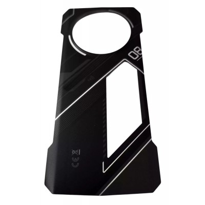 Back Panel Cover For Doogee V40 Pro Black - Maxbhi Com