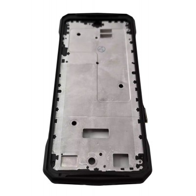 Lcd Frame Middle Chassis For Doogee V40 Pro Silver By - Maxbhi Com