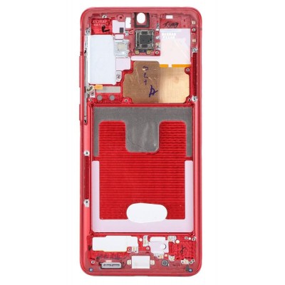 Lcd Frame Middle Chassis For Samsung Galaxy S20 Plus Red By - Maxbhi Com