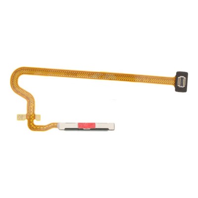 Fingerprint Sensor Flex Cable For Realme 12 5g Black By - Maxbhi Com