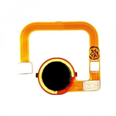 Fingerprint Sensor Flex Cable For Xiaomi Redmi 10x 4g Black By - Maxbhi Com