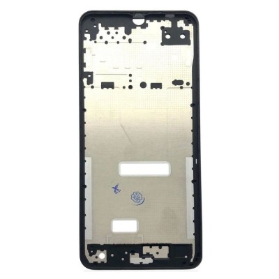 Lcd Frame Middle Chassis For Vivo Y18 India Black By - Maxbhi Com