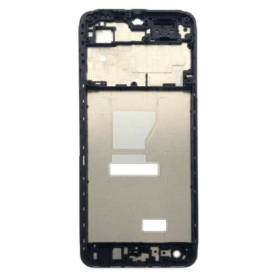 Lcd Frame Middle Chassis For Vivo Y18 India Black By - Maxbhi Com
