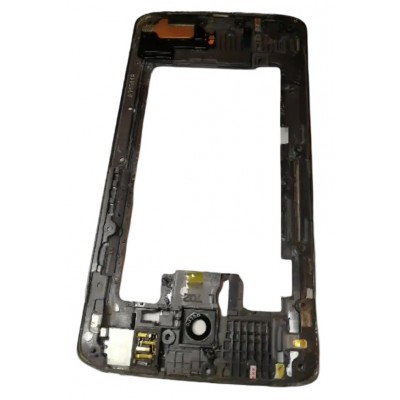 Middle Frame Ring Only For Motorola Droid Turbo 2 White By - Maxbhi Com