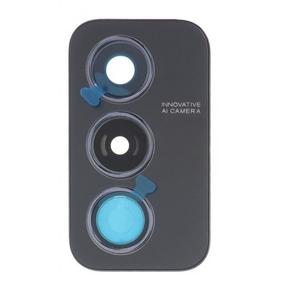 Camera Lens Glass With Frame For Oppo A3 Pro 5g India Black By - Maxbhi Com