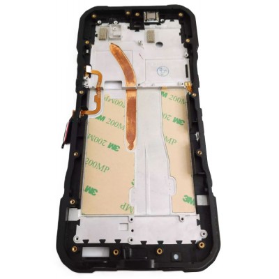 Lcd Frame Middle Chassis For Doogee V20 Grey By - Maxbhi Com