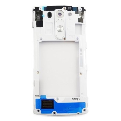 Middle Frame Ring Only For Lg D722 White By - Maxbhi Com