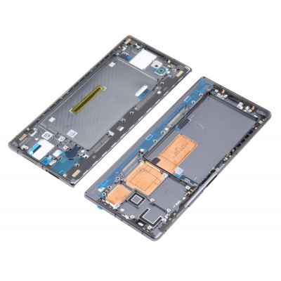 Lcd Frame Middle Chassis For Xiaomi Mix Fold 3 White By - Maxbhi Com