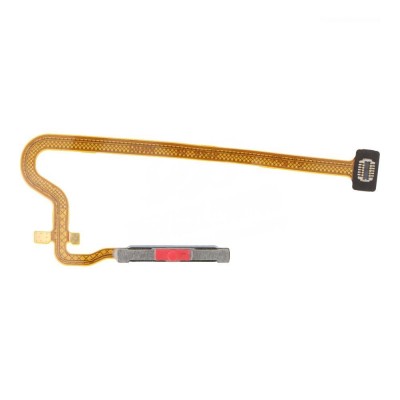 Fingerprint Sensor Flex Cable For Oppo A60 White By - Maxbhi Com