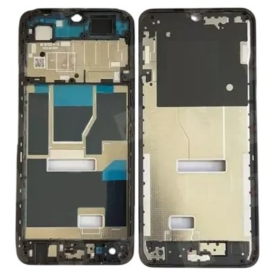 Lcd Frame Middle Chassis For Vivo Y28 4g White By - Maxbhi Com