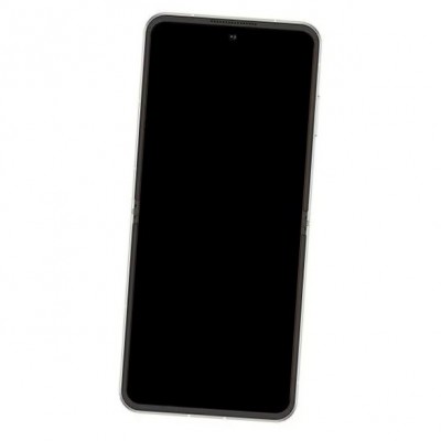 Camera Lens Glass with Frame for ZTE Nubia Flip Black