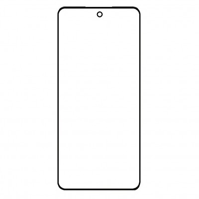 Replacement Front Glass For Realme 14t 5g Black By - Maxbhi Com