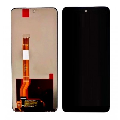Lcd With Touch Screen For Realme Narzo 80x 5g White By - Maxbhi Com