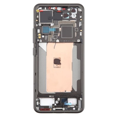 Lcd Frame Middle Chassis For Xiaomi 15 Black By - Maxbhi Com