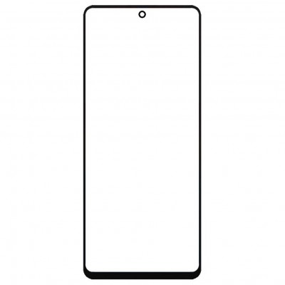 Replacement Front Glass For Blackview Oscal Tiger 13 Black By - Maxbhi Com