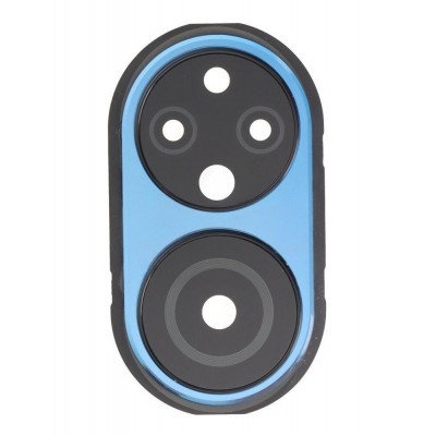 Camera Lens Glass With Frame For Honor X7 Black By - Maxbhi Com