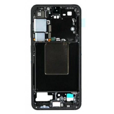 Lcd Frame Middle Chassis For Samsung Galaxy S24 5g Black By - Maxbhi Com