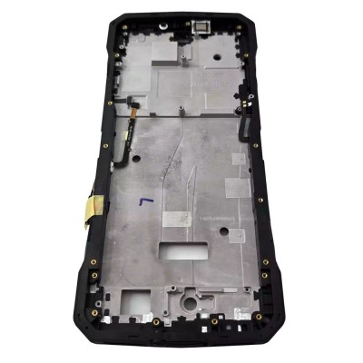 Lcd Frame Middle Chassis For Doogee V40 Pro Blue By - Maxbhi Com