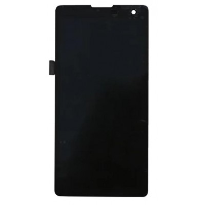 Lcd With Touch Screen For Sonim Xp10 Black By - Maxbhi Com