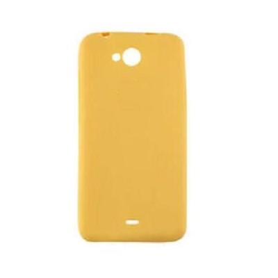 Back Case for Micromax Q355 - Yellow