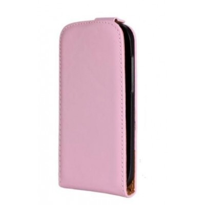 Flip Cover for HTC Desire X Dual SIM with dual SIM card slots - Pink