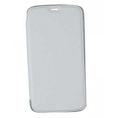 Flip Cover for Micromax Q345 - White