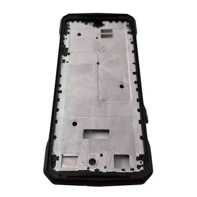 Lcd Frame Middle Chassis For Doogee V40 Black By - Maxbhi Com