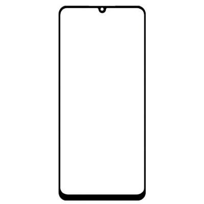 Replacement Front Glass For Zte Blade A55 Black By - Maxbhi Com