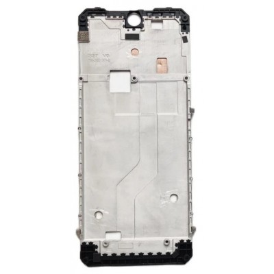 Lcd Frame Middle Chassis For Oukitel Wp19 White By - Maxbhi Com