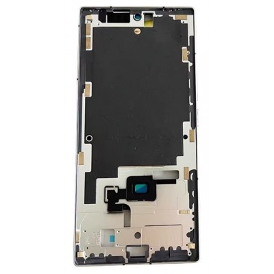Lcd Frame Middle Chassis For Zte Nubia Z50 Ultra White By - Maxbhi Com