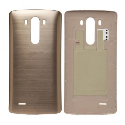 Back Panel Cover For Lg G3 Gold - Maxbhi Com