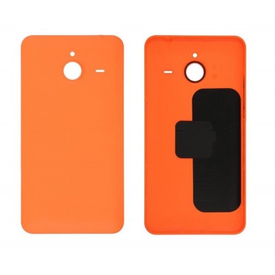 Back Panel Cover For Microsoft Lumia 640 Xl Lte Dual Sim Orange - Maxbhi Com